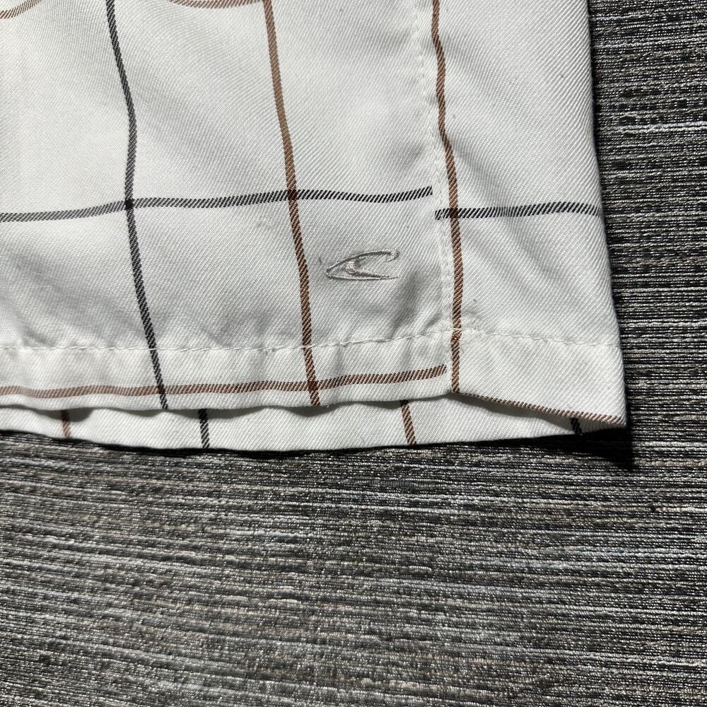 O'Neill Shorts Men's Size 36 White Plaid Casual Walking - Picture 2 of 13